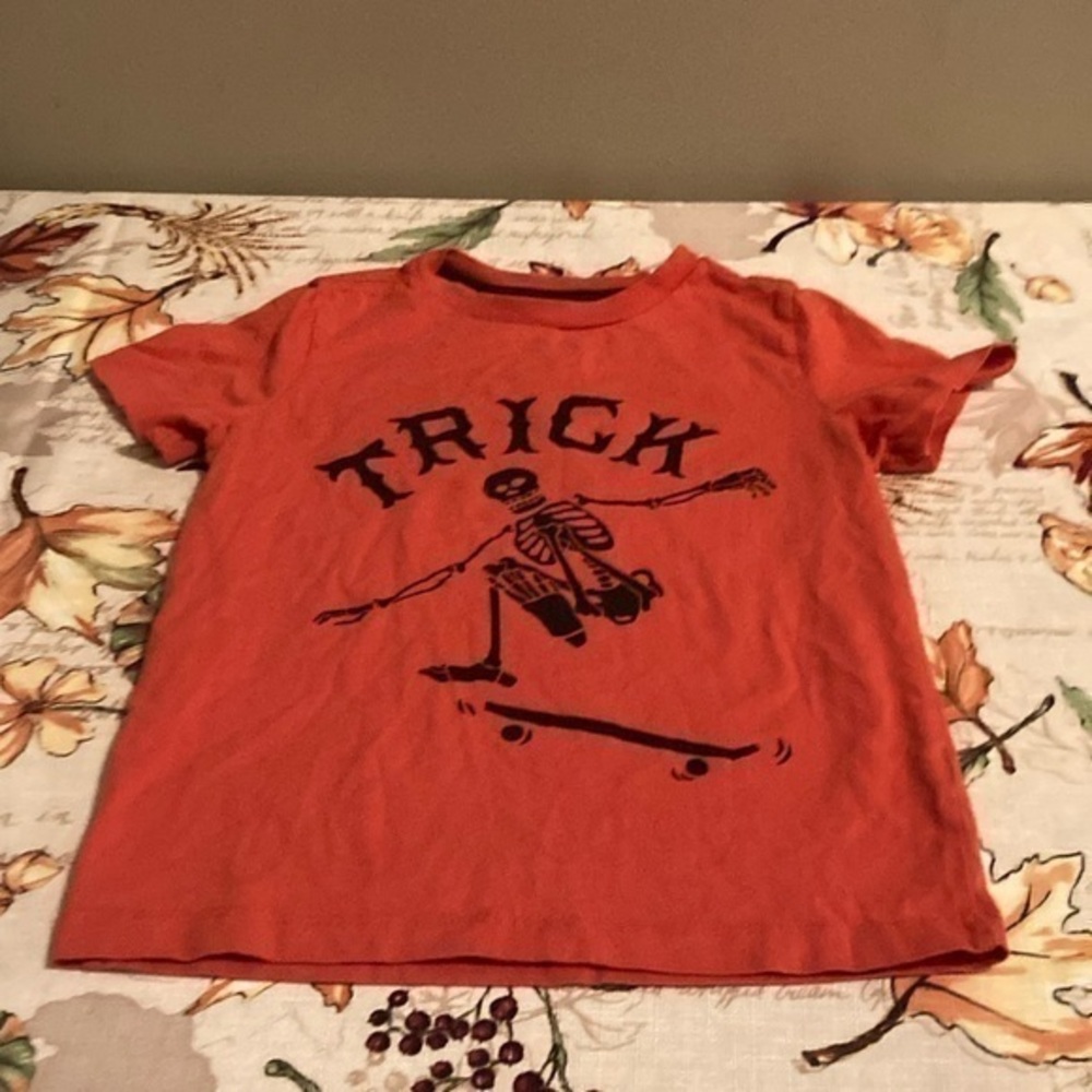 Trick or Treat Skeleton Halloween Shirt